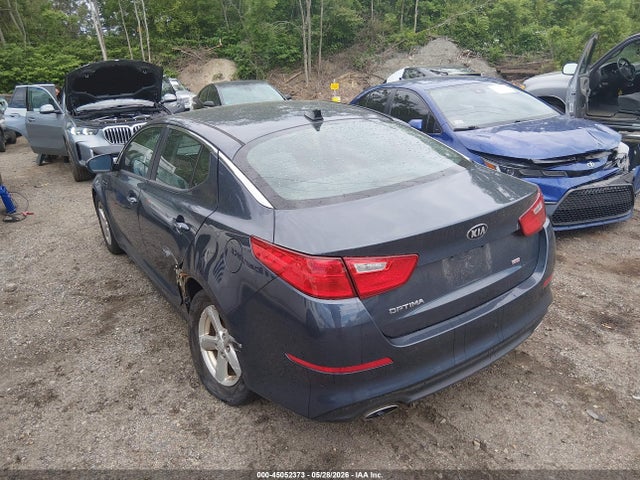 2015 Kia Optima Lx მანქანა იყიდება აუქციონზე, vin: KNAGM4A74F5537422, აუქციონის ნომერი: 45052373