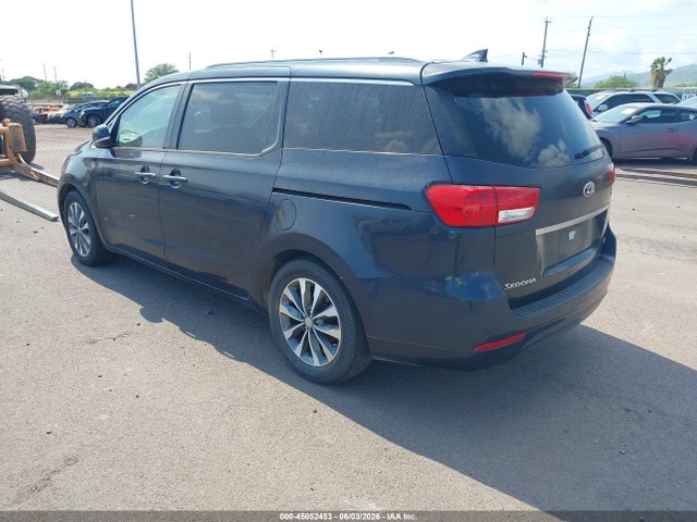 Auction sale of the 2016 Kia Sedona Sx, vin: KNDMC5C12G6169762, lot number: 45052453