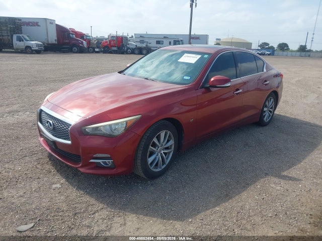 45052454 :رقم المزاد ، JN1BV7AP9FM336863 vin ، 2015 Infiniti Q50 Premium/sport مزاد بيع