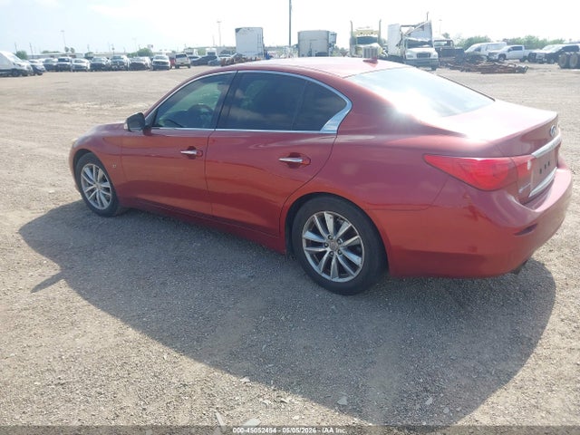 45052454 :رقم المزاد ، JN1BV7AP9FM336863 vin ، 2015 Infiniti Q50 Premium/sport مزاد بيع