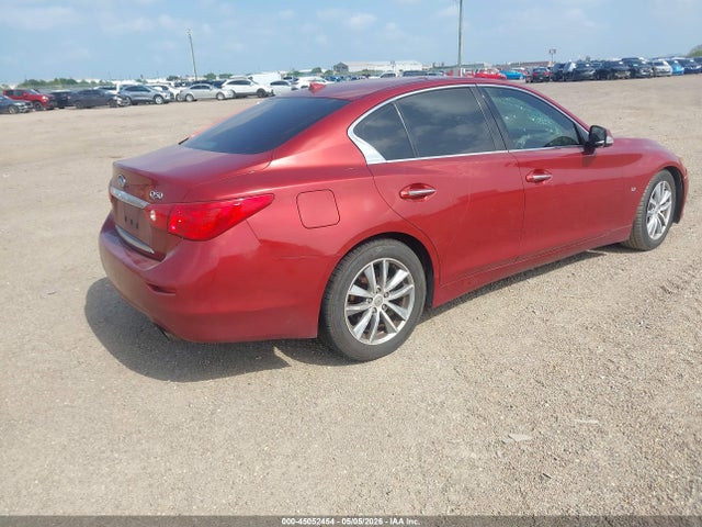45052454 :رقم المزاد ، JN1BV7AP9FM336863 vin ، 2015 Infiniti Q50 Premium/sport مزاد بيع