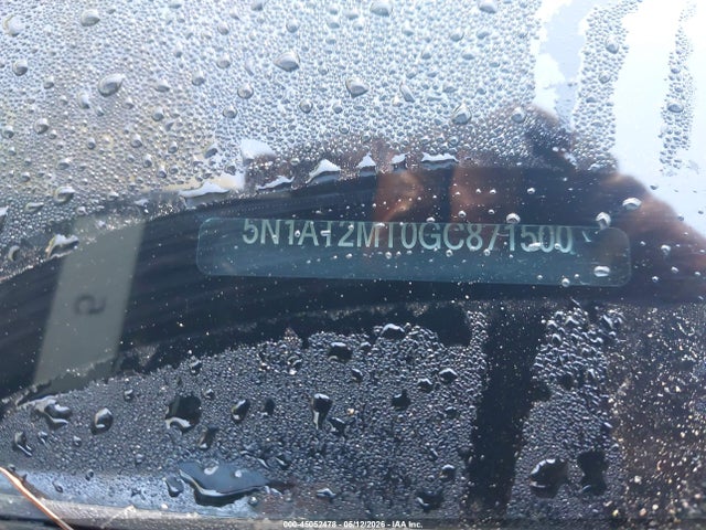 45052478 :رقم المزاد ، 5N1AT2MT0GC871500 vin ، 2016 Nissan Rogue Sv مزاد بيع