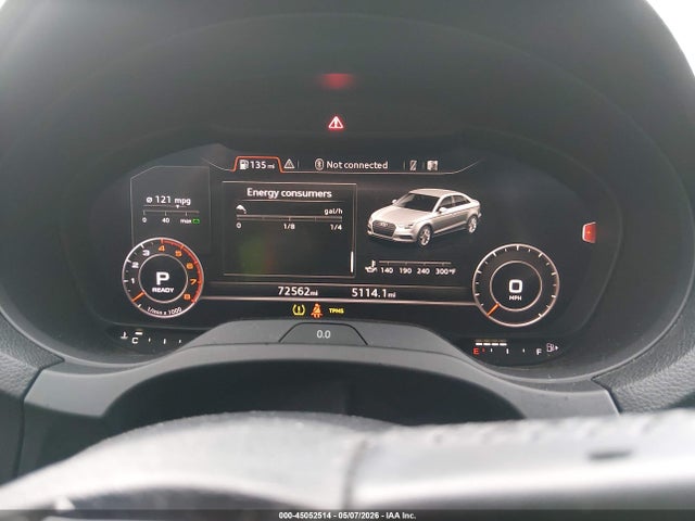 45052514 :رقم المزاد ، WAUAUGFF8J1091623 vin ، 2018 Audi A3 2.0t Premium/2.0t Tech Premium مزاد بيع
