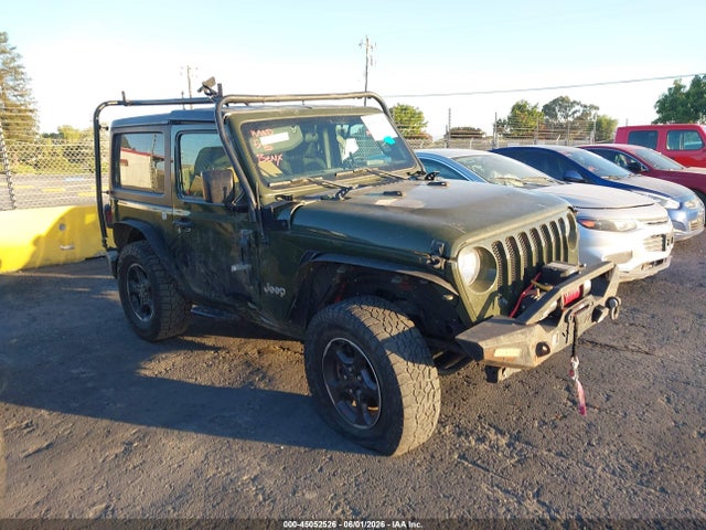 45052526 :رقم المزاد ، 1C4GJXAN8LW339511 vin ، 2020 Jeep Wrangler Sport S 4x4 مزاد بيع