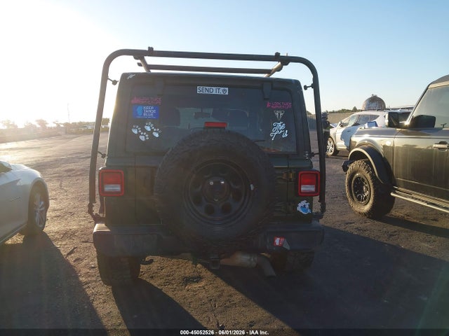 2020 Jeep Wrangler Sport S 4x4 მანქანა იყიდება აუქციონზე, vin: 1C4GJXAN8LW339511, აუქციონის ნომერი: 45052526
