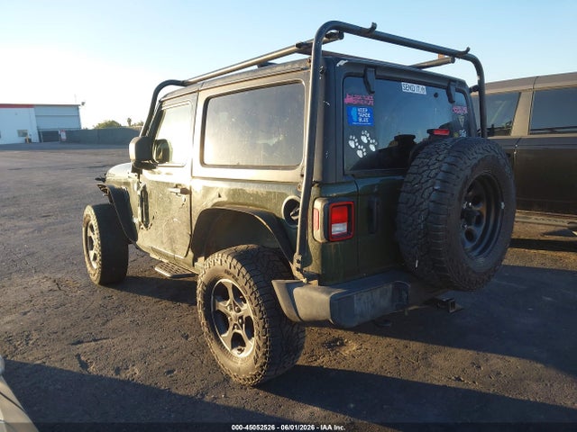 2020 Jeep Wrangler Sport S 4x4 მანქანა იყიდება აუქციონზე, vin: 1C4GJXAN8LW339511, აუქციონის ნომერი: 45052526