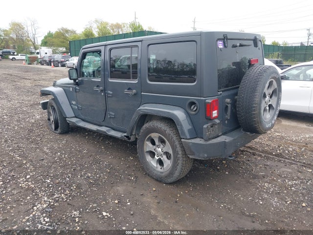 2018 Jeep Wrangler Jk Unlimited Sahara 4x4 მანქანა იყიდება აუქციონზე, vin: 1C4HJWEG3JL806102, აუქციონის ნომერი: 45052533