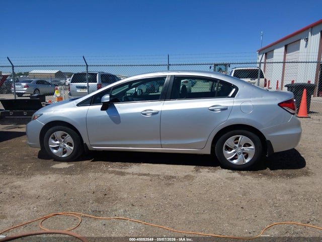 45052549 :رقم المزاد ، 19XFB2F53DE048334 vin ، 2013 Honda Civic Lx مزاد بيع