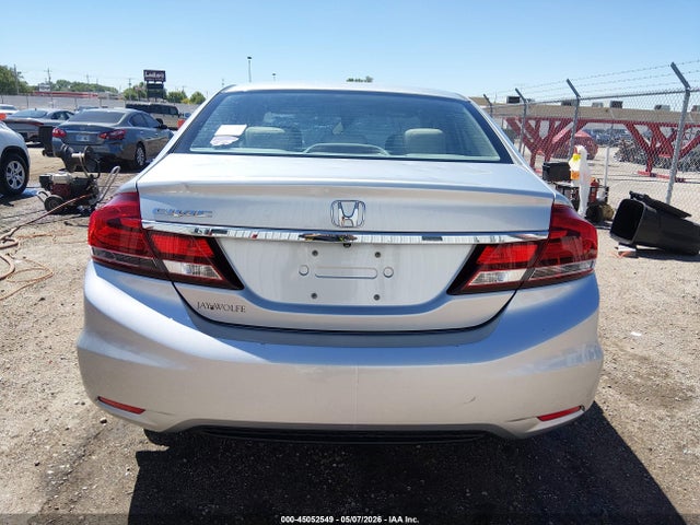 45052549 :رقم المزاد ، 19XFB2F53DE048334 vin ، 2013 Honda Civic Lx مزاد بيع