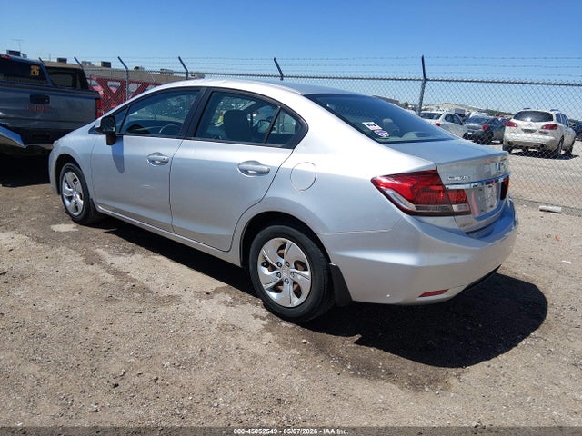 45052549 :رقم المزاد ، 19XFB2F53DE048334 vin ، 2013 Honda Civic Lx مزاد بيع