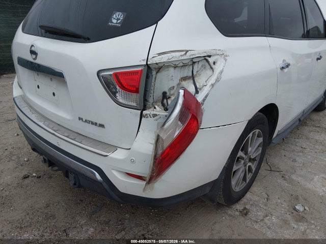 Продаж на аукціоні авто 2014 Nissan Pathfinder Platinum, vin: 5N1AR2MN8EC617837, номер лоту: 45052575