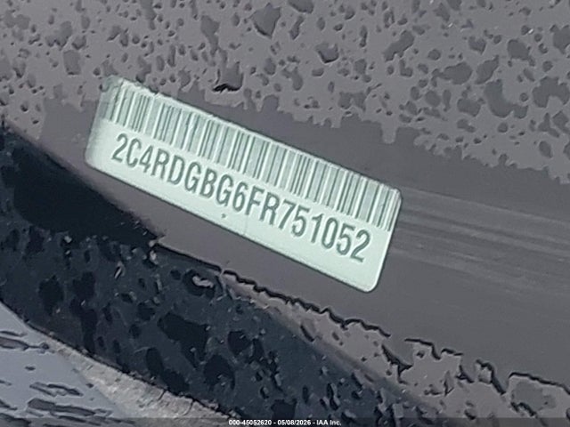 Продажа на аукционе авто 2015 Dodge Grand Caravan Se Plus, vin: 2C4RDGBG6FR751052, номер лота: 45052620