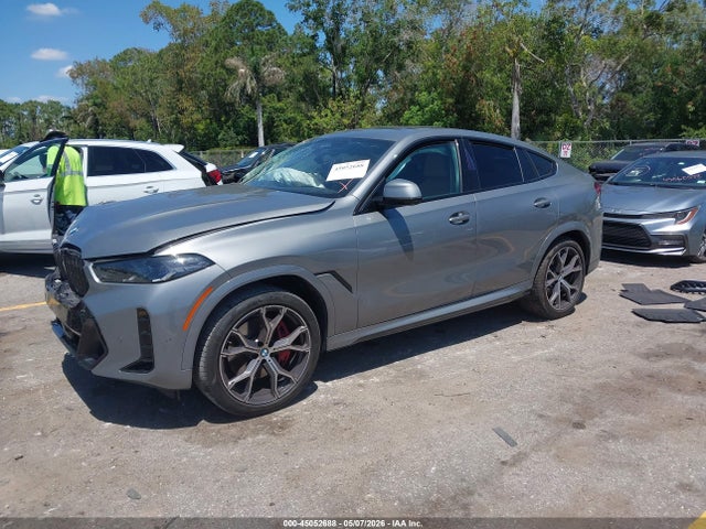 2024 Bmw X6 Xdrive40i მანქანა იყიდება აუქციონზე, vin: 5UX33EX01R9S52323, აუქციონის ნომერი: 45052688