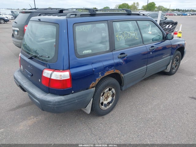 45052702 :رقم المزاد ، JF1SF63512H741494 vin ، 2002 Subaru Forester L مزاد بيع