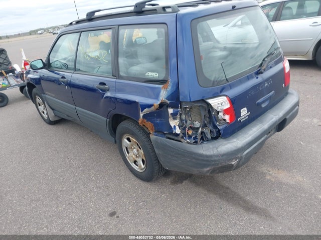45052702 :رقم المزاد ، JF1SF63512H741494 vin ، 2002 Subaru Forester L مزاد بيع