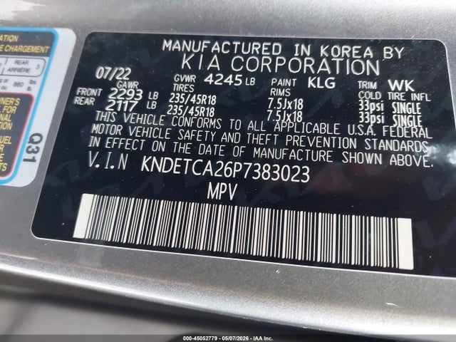 KIA Seltos Sx Turbo 2023 KNDETCA26P7383023 Image 9