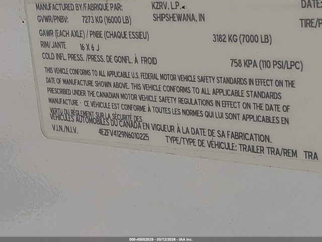 4EZFV4129N6010225 Kz Other
