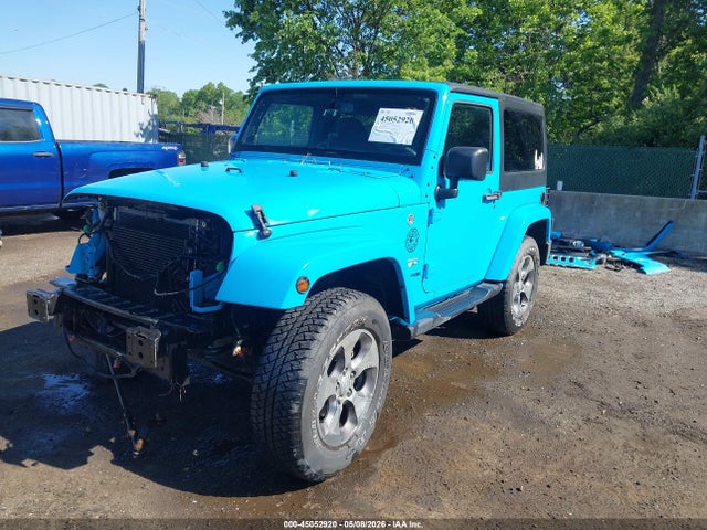 45052920 :رقم المزاد ، 1C4AJWBG9JL813500 vin ، 2018 Jeep Wrangler Jk Sahara 4x4 مزاد بيع