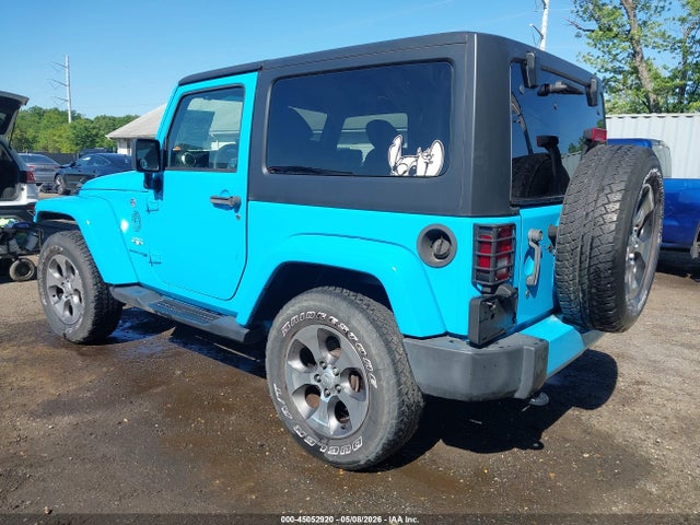 45052920 :رقم المزاد ، 1C4AJWBG9JL813500 vin ، 2018 Jeep Wrangler Jk Sahara 4x4 مزاد بيع