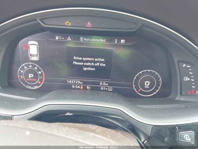 2018 Audi Q7 3.0t Premium მანქანა იყიდება აუქციონზე, vin: WA1VABF7XJD018304, აუქციონის ნომერი: 45053070