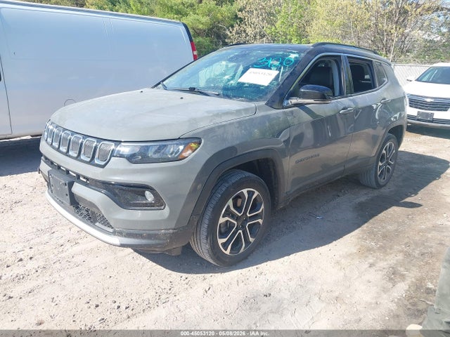 Продажа на аукционе авто 2022 Jeep Compass Limited 4x4, vin: 3C4NJDCB4NT104993, номер лота: 45053120