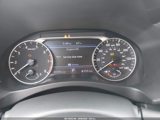 45053198 :رقم المزاد ، 1N4BL4CV3MN369173 vin ، 2021 Nissan Altima Sr Fwd مزاد بيع