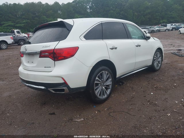Продажа на аукционе авто 2018 Acura Mdx Technology Package   Acurawatch Plus Pkg, vin: 5J8YD4H50JL016618, номер лота: 45053249