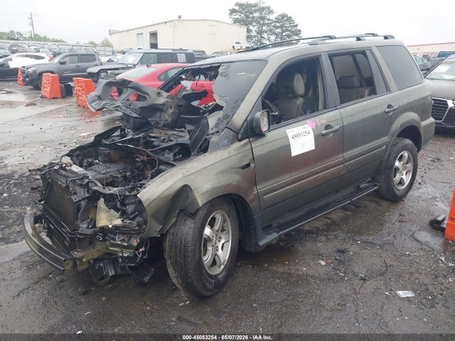 45053254 :رقم المزاد ، 5FNYF28646B017450 vin ، 2006 Honda Pilot Ex-l مزاد بيع