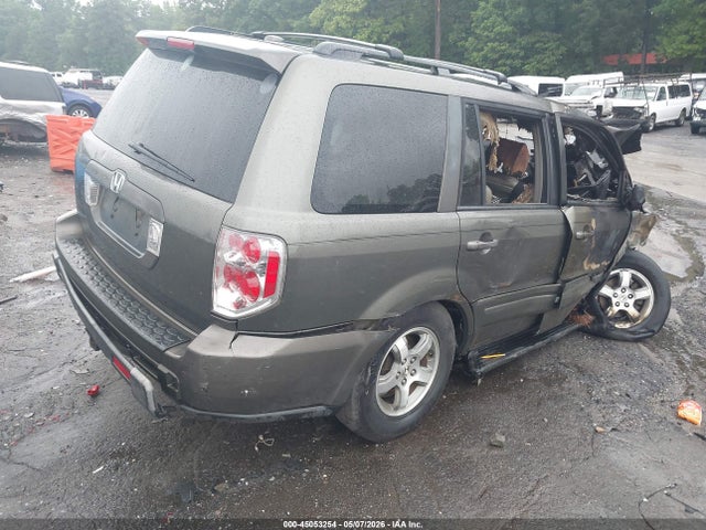 45053254 :رقم المزاد ، 5FNYF28646B017450 vin ، 2006 Honda Pilot Ex-l مزاد بيع