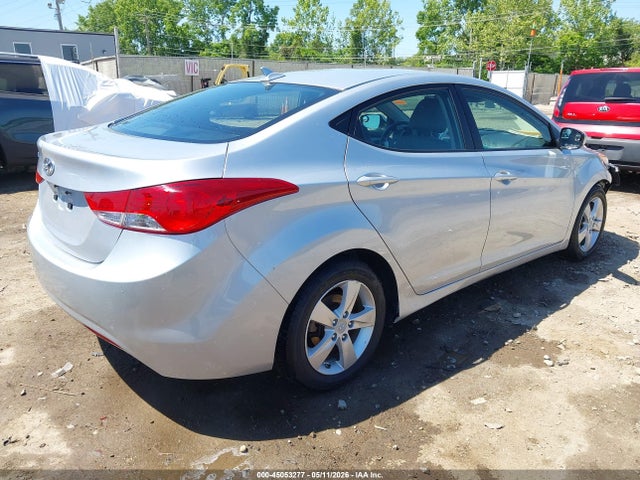 2013 Hyundai Elantra Gls მანქანა იყიდება აუქციონზე, vin: 5NPDH4AE6DH253425, აუქციონის ნომერი: 45053277