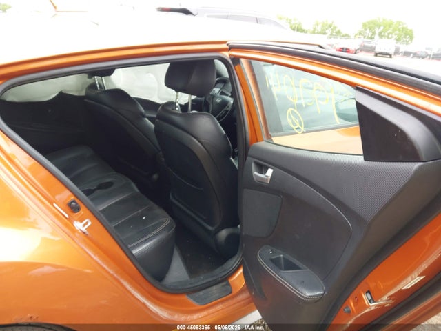 2014 Hyundai Veloster Turbo W/black მანქანა იყიდება აუქციონზე, vin: KMHTC6AE2EU197041, აუქციონის ნომერი: 45053365