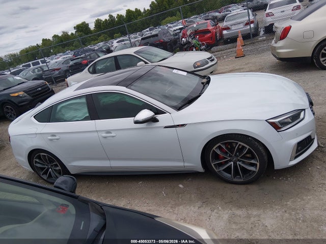2018 Audi S5 3.0t Premium Plus მანქანა იყიდება აუქციონზე, vin: WAUC4CF50JA069575, აუქციონის ნომერი: 45053373