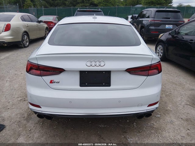 2018 Audi S5 3.0t Premium Plus მანქანა იყიდება აუქციონზე, vin: WAUC4CF50JA069575, აუქციონის ნომერი: 45053373