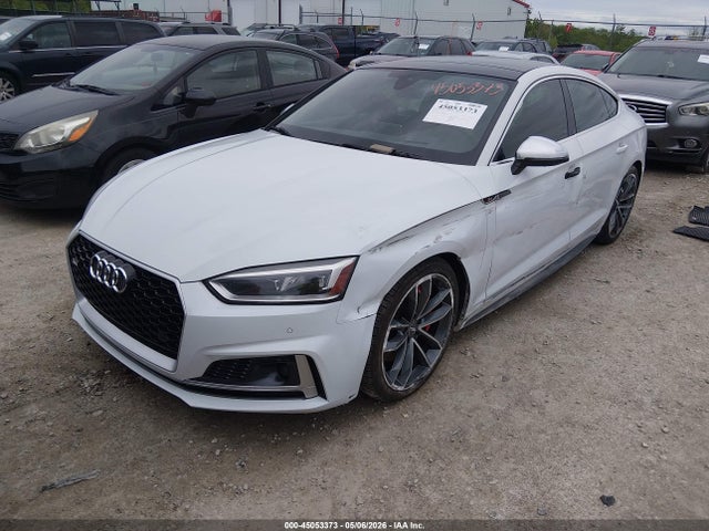 2018 Audi S5 3.0t Premium Plus მანქანა იყიდება აუქციონზე, vin: WAUC4CF50JA069575, აუქციონის ნომერი: 45053373