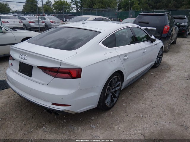 2018 Audi S5 3.0t Premium Plus მანქანა იყიდება აუქციონზე, vin: WAUC4CF50JA069575, აუქციონის ნომერი: 45053373