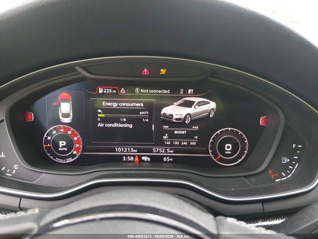 2018 Audi S5 3.0t Premium Plus მანქანა იყიდება აუქციონზე, vin: WAUC4CF50JA069575, აუქციონის ნომერი: 45053373