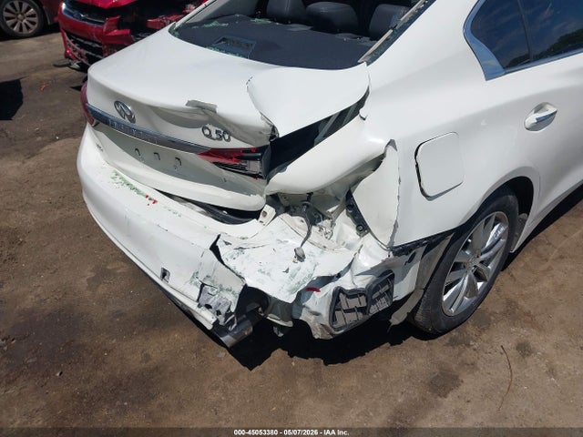 45053380 :رقم المزاد ، JN1CV7AR4JM280233 vin ، 2018 Infiniti Q50 2.0t Pure مزاد بيع