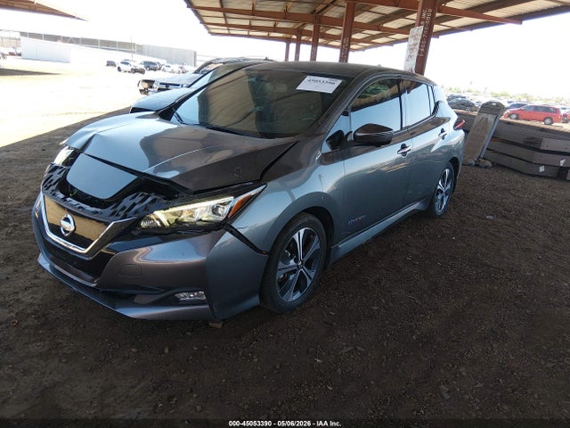 2018 Nissan Leaf Sl მანქანა იყიდება აუქციონზე, vin: 1N4AZ1CP4JC305130, აუქციონის ნომერი: 45053390