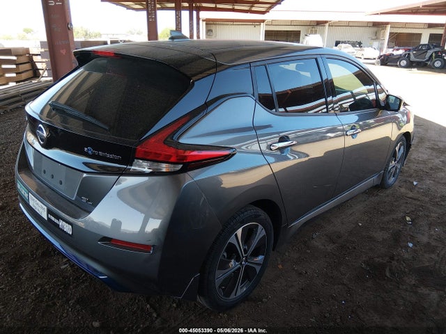 2018 Nissan Leaf Sl მანქანა იყიდება აუქციონზე, vin: 1N4AZ1CP4JC305130, აუქციონის ნომერი: 45053390