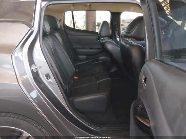 2018 Nissan Leaf Sl მანქანა იყიდება აუქციონზე, vin: 1N4AZ1CP4JC305130, აუქციონის ნომერი: 45053390