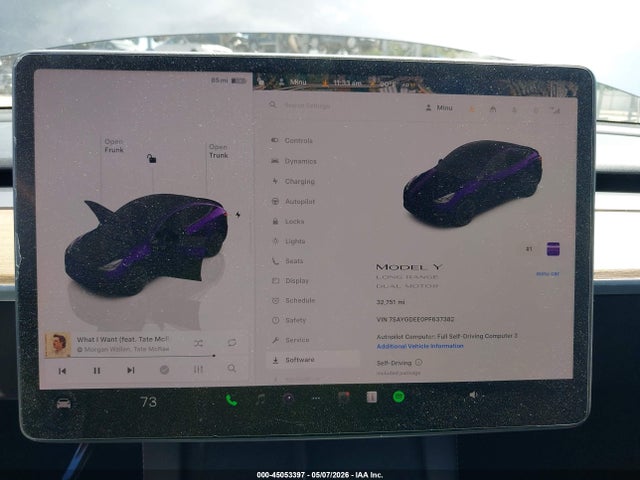 Продаж на аукціоні авто 2023 Tesla Model Y Awd/long Range Dual Motor All-wheel Drive, vin: 7SAYGDEE0PF637382, номер лоту: 45053397
