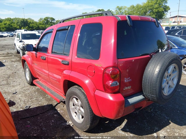 Продажа на аукционе авто 2002 Jeep Liberty Limited Edition, vin: 1J4GL58K02W264046, номер лота: 45053488