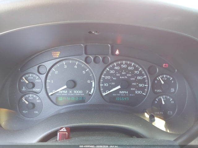 Aukcja sprzedaży 2003 Chevrolet S-10 Ls, vin: 1GCCS19H438251308, numer aukcji: 45053493