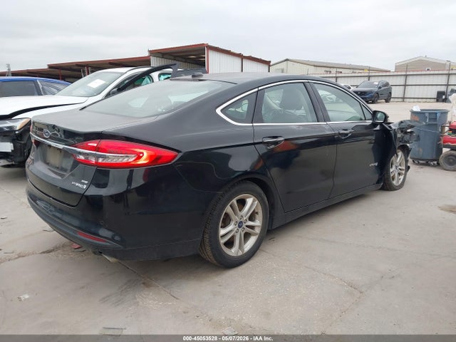 2018 Ford Fusion Hybrid Se მანქანა იყიდება აუქციონზე, vin: 3FA6P0LU4JR140404, აუქციონის ნომერი: 45053528