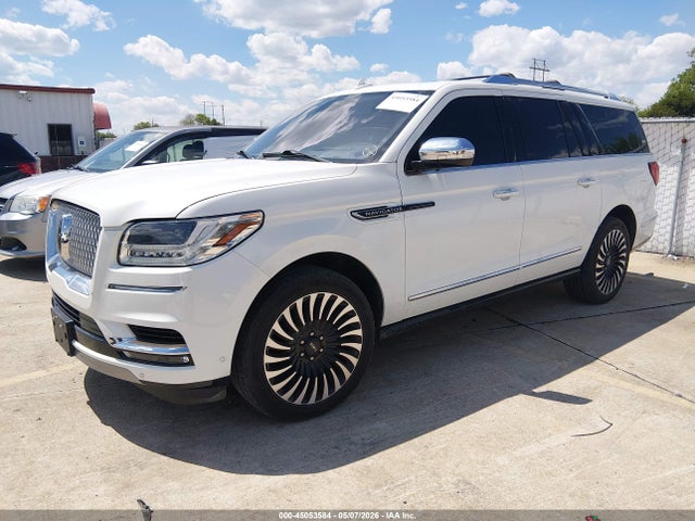 2020 Lincoln Navigator Black Label L მანქანა იყიდება აუქციონზე, vin: 5LMJJ3TT6LEL23932, აუქციონის ნომერი: 45053584