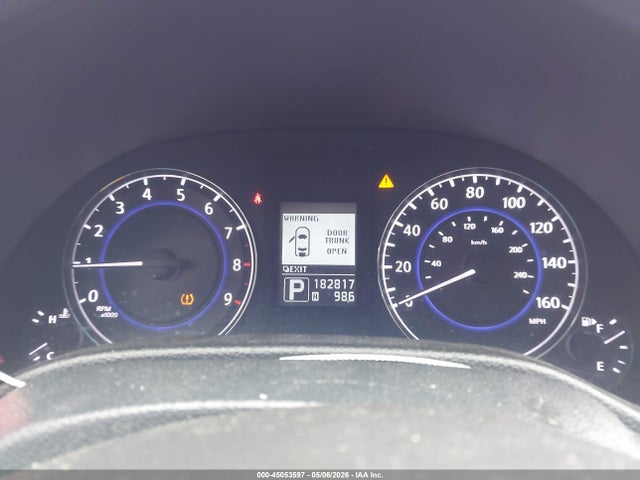 2013 Infiniti G37x მანქანა იყიდება აუქციონზე, vin: JN1CV6AR7DM356347, აუქციონის ნომერი: 45053597