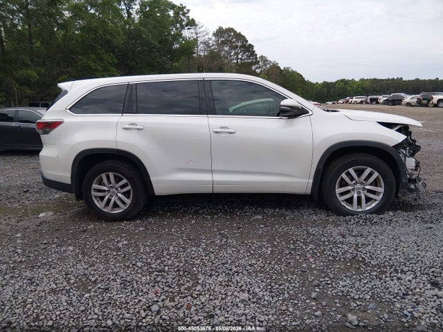 Aukcja sprzedaży 2015 Toyota Highlander Le V6, vin: 5TDBKRFH4FS150512, numer aukcji: 45053676