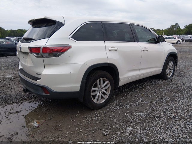 Aukcja sprzedaży 2015 Toyota Highlander Le V6, vin: 5TDBKRFH4FS150512, numer aukcji: 45053676