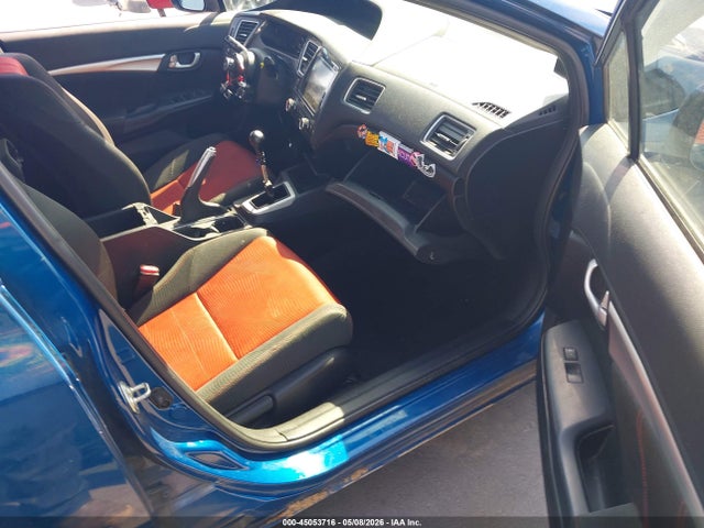 Aukcja sprzedaży 2015 Honda Civic Si, vin: 2HGFB6E5XFH700089, numer aukcji: 45053716