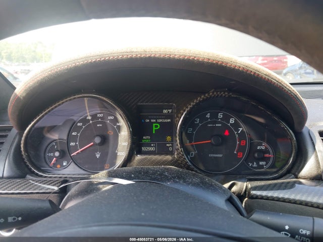 Aukcja sprzedaży 2017 Maserati Granturismo Mc/mc Centennial/sport, vin: ZAM45VLA5H0225638, numer aukcji: 45053721